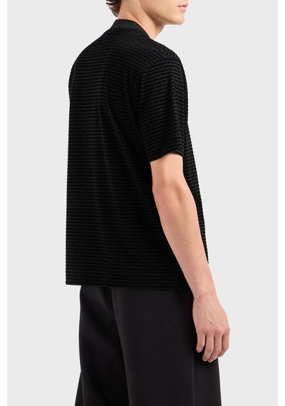 Emporio Armani Erkek T Shirt 6d1td5 1josz 0999 Siyah Siyah