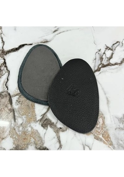 Siyah Ayakkabı Numara Küçültme Pedi, Deri Ön Yarım Tabanlık, Stiletto Kaydırmaz Ayakkabı Tabanlığı, 1 Çift 40-41