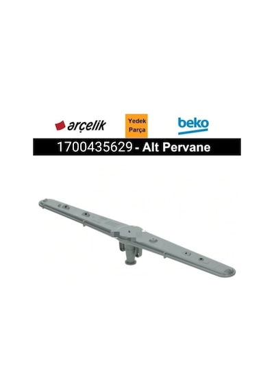 Arçelik Uyumlu Bulaşık Makinesi Alt Pervane Fiskiye - 530718656