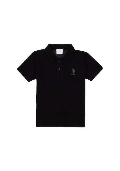 U.S. Polo Assn. Erkek Çocuk Siyah Basic Polo Yaka Tişört 50298049-VR046 U.S. Polo Assn. Erkek Çocuk Siyah Basic Polo Yaka Tişört 50298049-VR046