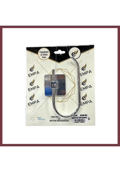 Storeşahin Krom Açık Wc Kağıtlığı Yapışkanlı Shn0720