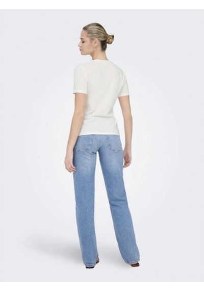 Only 15368653 0 Yaka Kadin Body - Ekru Kirmizi Ekru Kırmızı