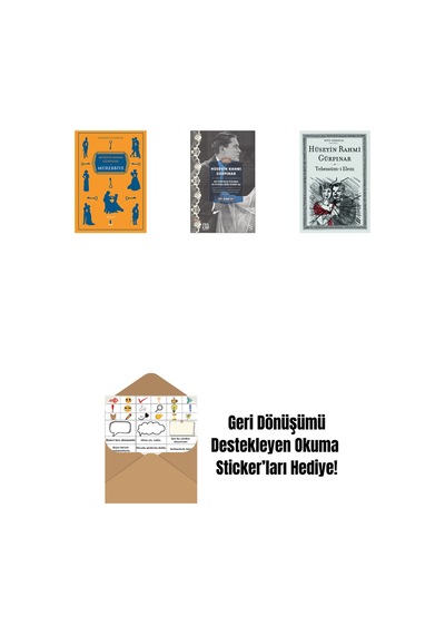 Mürebbiye + Kuyrukluyıldız Altında Bir İzdivaç Cep Boy + Tebessüm-i Elem + Okuma Sticker'ları
