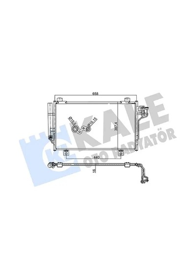 Kale 345505 Klima Radyatoru Bss561480a Ght661480 Ght661480a