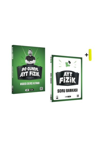 Vip Fizik 90 Günde Ayt Fizik Video Ders Kitabı Ve Soru Bankası