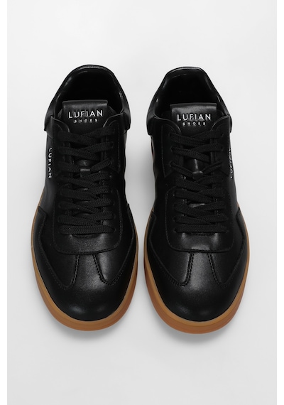 Lufian 111230255 Oscar Sneaker Erkek Deri Ayakkabı Siyah