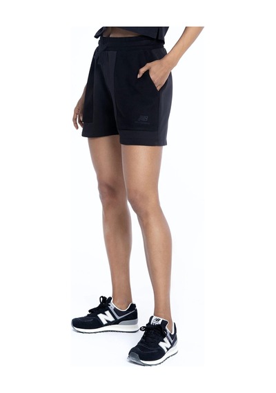 New Balance Pamuklu Siyah Kadın Şort Wns1357-bk