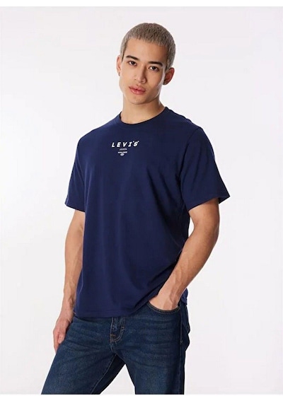 Levi's T-shirt Erkek T-shirt 16143-1390-1516 Mavi