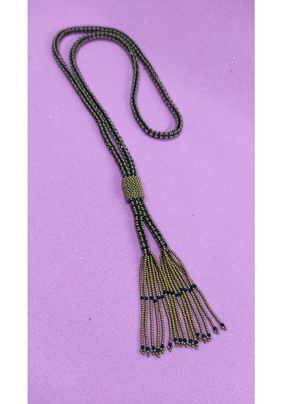 Herringbone Tekniği İle Kum Boncuk Kolye