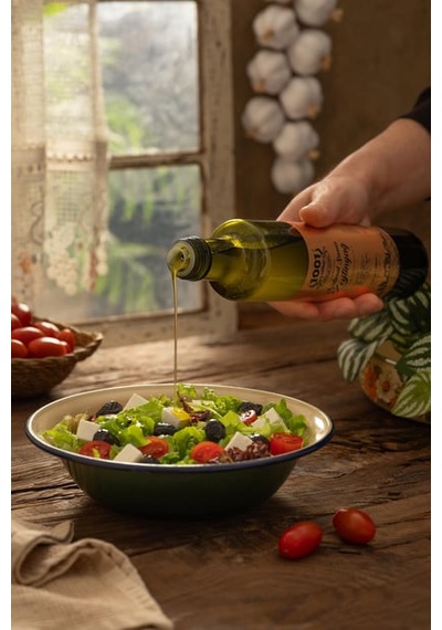 1001 Çiftliği Natural Sızma Soğuk Sıkım Zeytinyağı 500ml