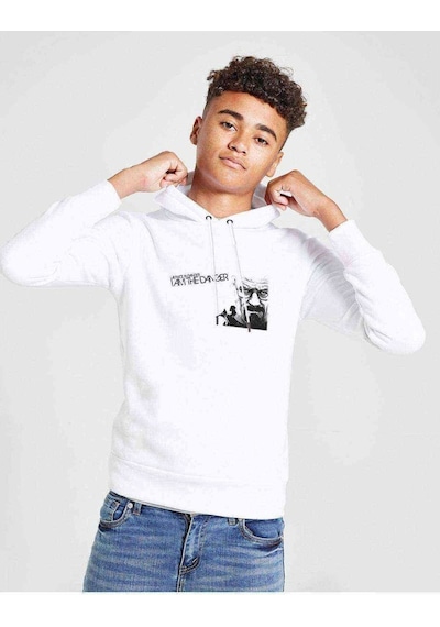 Tshirthane Breaking Bad I Am The Danger Baskılı Unisex Çocuk Kapüşonlu Sweat (528988544) Beyaz