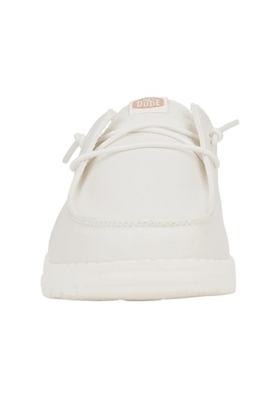 Hey Dude Wendy Slip Stretch Canvas Kadın Terlik Beyaz
