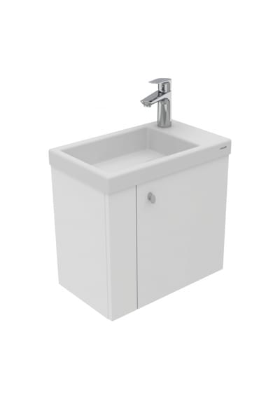 Creavit Forest Lavabo Dolabı 50 Cm Beyaz
