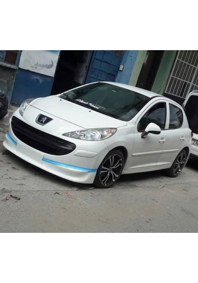 Peugeot 207 Ön Tampon Eki Karlık Boyasız