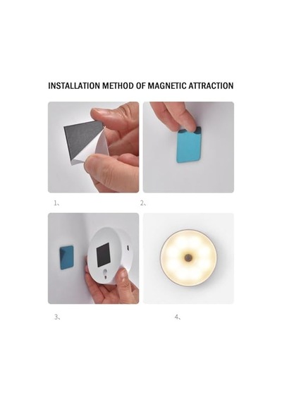 Sge Teknoloji 16 Led 2 Renk 5 Modlu Beyaz Ve Gün Işığı Hareket Sensörlü Type-c Girişli Led Lamba Diğer