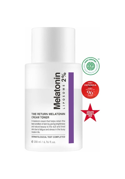 Maxclınıc %2 Melatonin Içeren Çift Fazlı Yorgunluk Karşıtı Krem Tonik Melatonin Cream Toner 200 ml