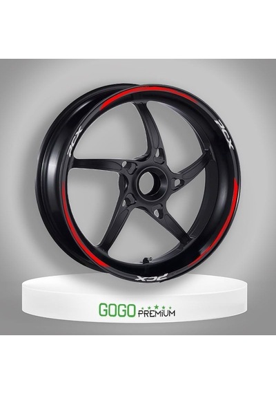 Reflektör Kırmızı Iııhonda Pcx Uyumlu 1 Set Jant Şeridi