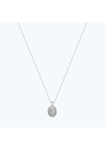 Altınbaş Pırlanta Oval Kolye Pehl031k14-1