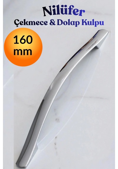 Nilüfer Krom Metal Kulp 160 Mm 16 Cm - Lüks Mobilya Çekmece Mutfak Dolabı Dolap Kapak Kulpları, Modern Dayanıklı Gardırop Şifonyer Çekmece Kulbu, Parlak Krom Şık Kapak Kulpu, Ev Dekorasyon Aksesuarı Krom Krom Nilüfer Krom Metal Kulp 160 Mm 16 Cm - Lüks Mobilya Çekmece Mutfak Dolabı Dolap Kapak Kulpları, Modern Dayanıklı Gardırop Şifonyer Çekmece Kulbu, Parlak Krom Şık Kapak Kulpu, Ev Dekorasyon Aksesuarı Krom Krom