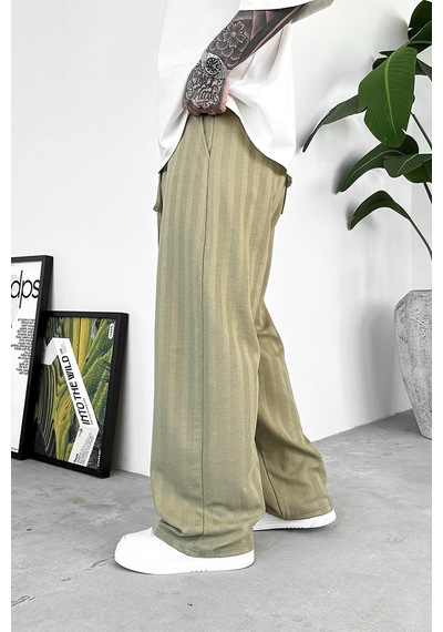 Soft Yeşil Soft Stride Baggy Pantolon Soft Yeşil