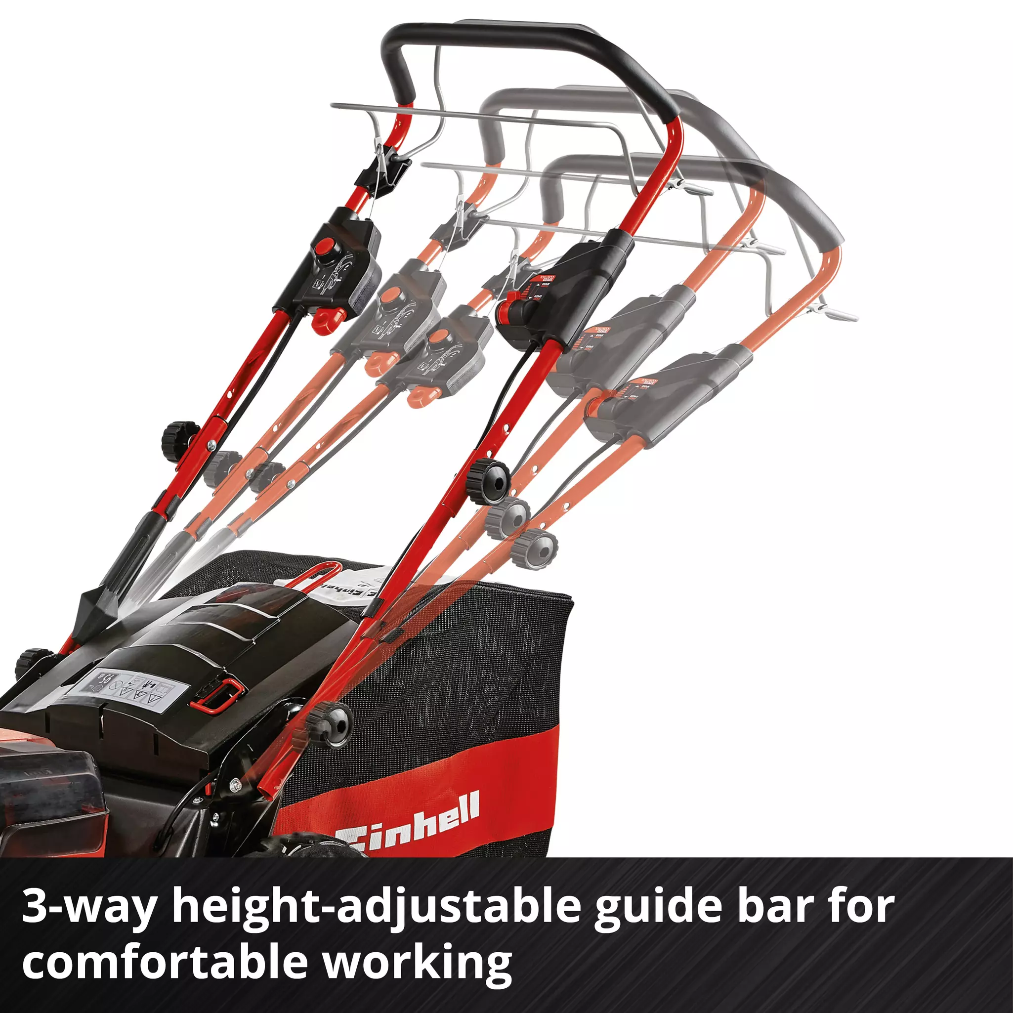 Einhell Professional GP-CLM 47 S HW Li 4x5.2AH Akülü Çim Biçme Makinesi - 3413300