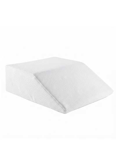 Çok Amaçlı Dinlenme Çalışma Uzanma Yastığı Orta Sert Sünger Ortopedik Bacak Destek Ve Yastığı 61x53x20 Cm Beyaz