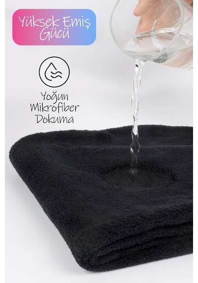 Mikrofiber Saç Havlusu Plaj Deniz Havuz Bonesi Banyo Saç Kurutma Baş Havlusu Pembe