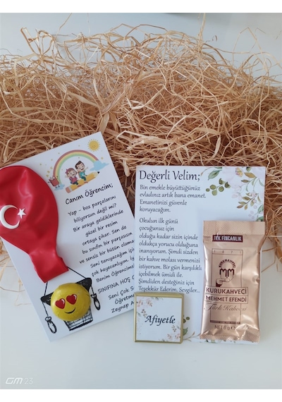 Farklı Market Veli Ve Öğrenci Hediyesi Çift Yön 5adet