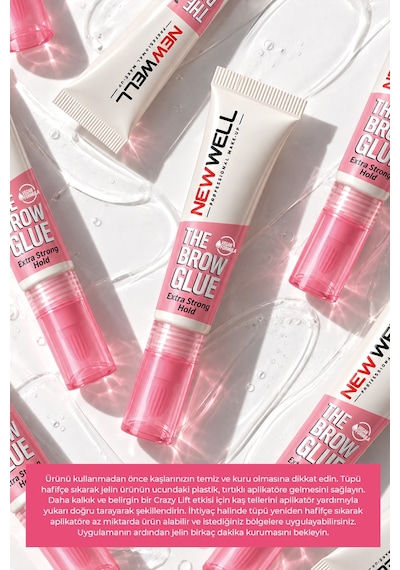 The Brow Glue Crazy Lift Extra Strong Hold Kaş Sabitleyici Jel 7 Ml 0