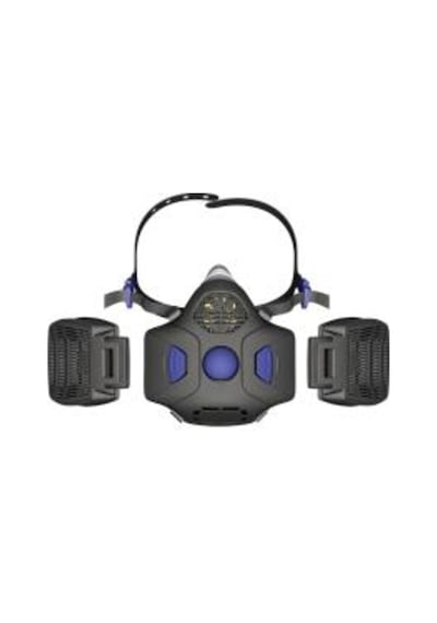 3M Secure Click Hf-802Sd Konuşma Diyagramlı Yarım Yüz Maskesi