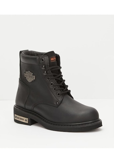 Harley Davidson Harley Davıdson Gıbson 025M100109 Erkek Deri Bot Siyah