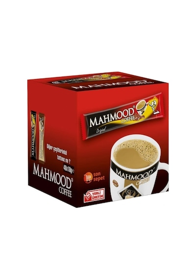 Mahmood 3ü1 Arada Hazır Kahve 48 Adet X 18 Gr