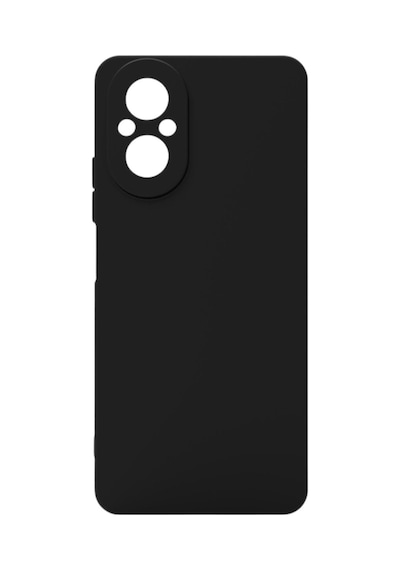 Realme 12 Lite Kılıf Kamera Korumalı Silikon Rubber Arka Kapak Siyah