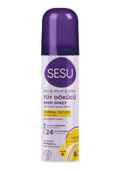 Sesu Tüy Dökücü Sprey 150ml. Normal Ciltler