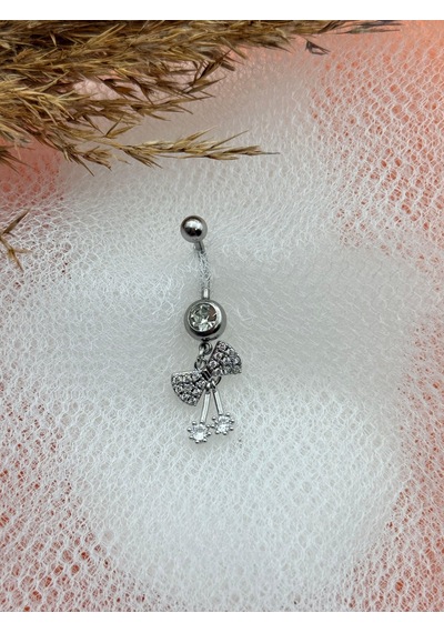 Piercing Çelik Işıltılı Stil Paslanmaz Çelik Model 4492ad Çok Renkli