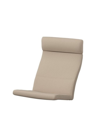 Ikea Poäng Sallanan Koltuk Minderi, Kelinge Bej
