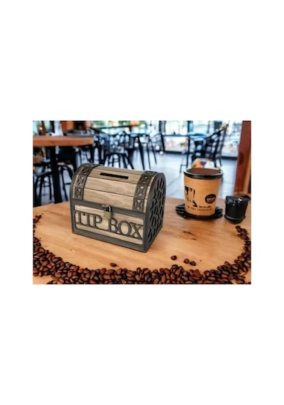 Klitli Tip Box Bahşiş Kutusu Ve Kumbara Sandık Tipi Tipbox Cn 81924936