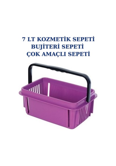 3 adet 7 Litre Kozmetik Sepeti Bijuteri Sepeti Kırtasiye Sepeti