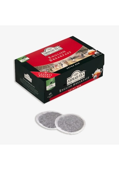 Ahmad Tea English Breakfast Demlik Poşet Çay 48 Li 154 G
