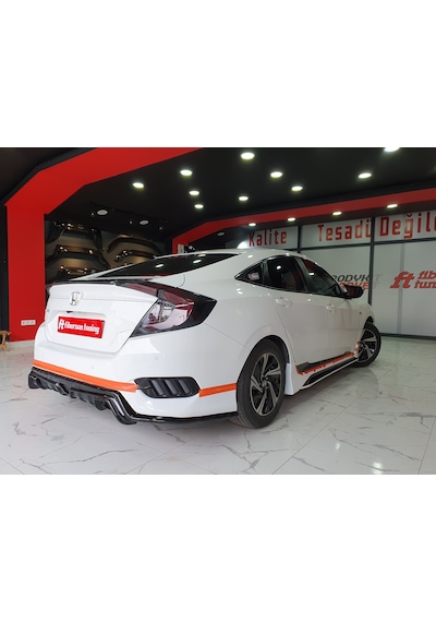 Honda Fc5 Mugen Arka Tampon Eki--fibersan Tuning