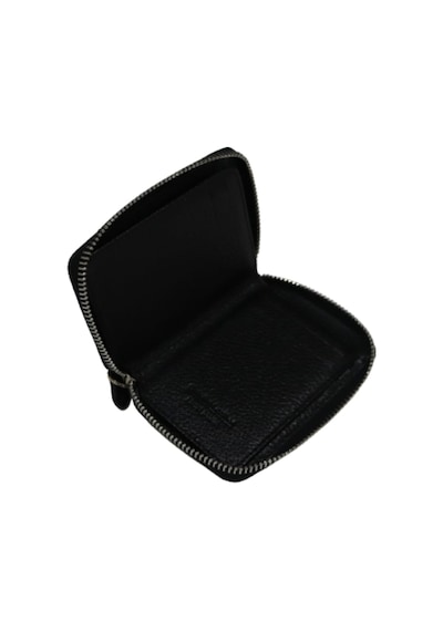 Diga Hakiki Deri Siyah Unisex Fermuarlı Mini Cüzdan Diga Hakiki Deri Siyah Unisex Fermuarlı Mini Cüzdan