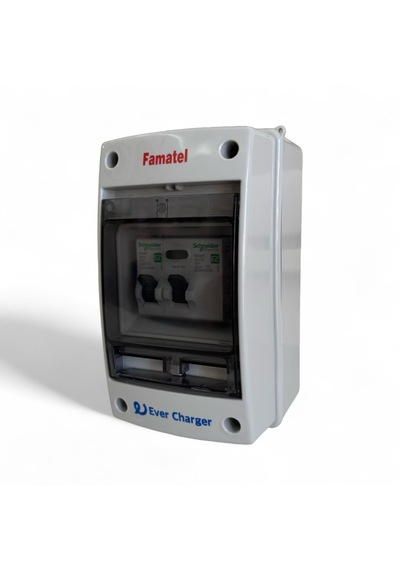 Ever Charger Monofaz Elektrikli Araç Panobox Plastik, Kaçak Akı