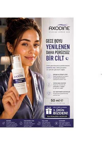 Axodine Gece Bakım Kremi 50 ML