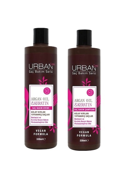 Urban Care Argan & Keratin Şampuan + Saç Kremi 2 x 330 ML