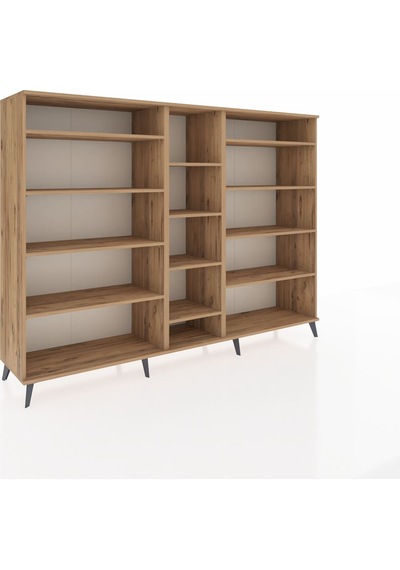 Hyperion Dolap 11 Raflı 220x44x163 Çam-çam Çam-çam
