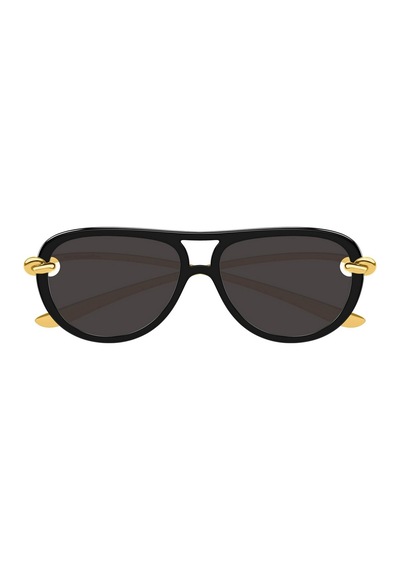 Bottega Veneta 1418s 005 58-15 Güneş Gözlüğü Siyah
