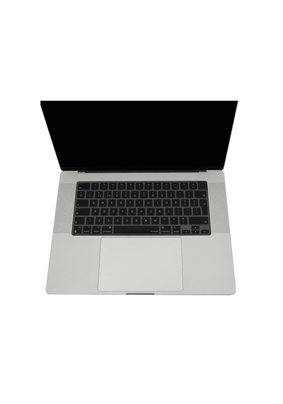 Macbook Klavye Koruyucu Uk Eu İngilizce Silikon Kılıf Kapak Air 13.6-15.3 Pro 14-16 M1-m5 Uyumlu Siyah