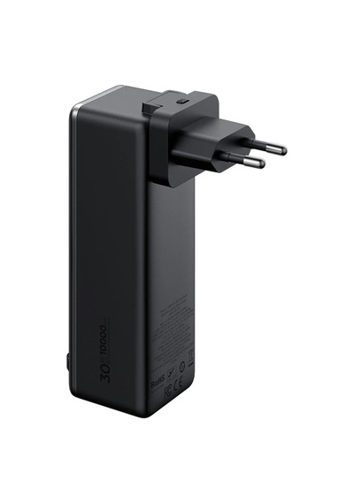 Mc-3181 10000mah 3-in-1 30w Dahili Kablolu Led Ekranlı Powerbank Uk/us/eu Gri