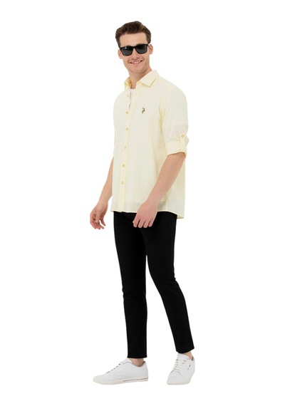 U.S. Polo Assn. Erkek Kanvas / Chino Pantolon Siyah