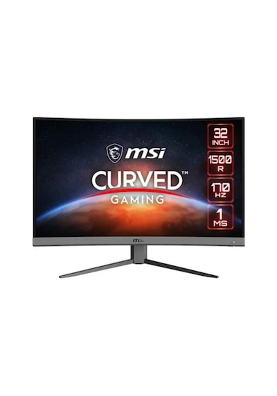 MSI G32C4 E2 31.5" 1 Ms Full HD Curved 170 Hz Oyuncu Monitörü (Outlet)